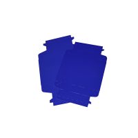COLOURED BIO BOX BLUE FLAT PACK