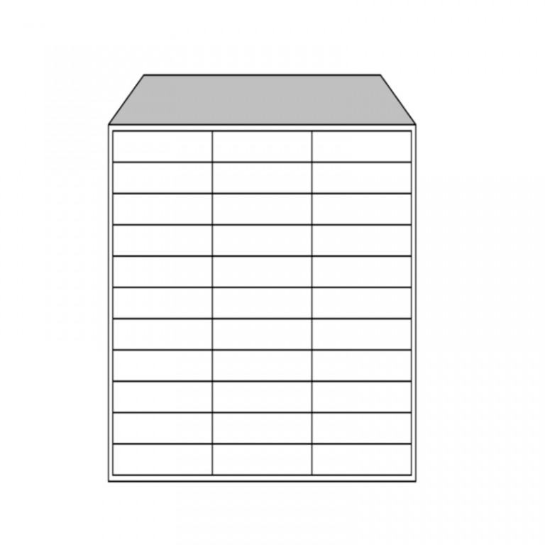 Horizontal freezer storage rack 33/20mm plate - PakGen Ltd, Laboratory ...