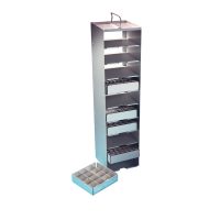 Aluminium Storage Tray - Vertical Racks